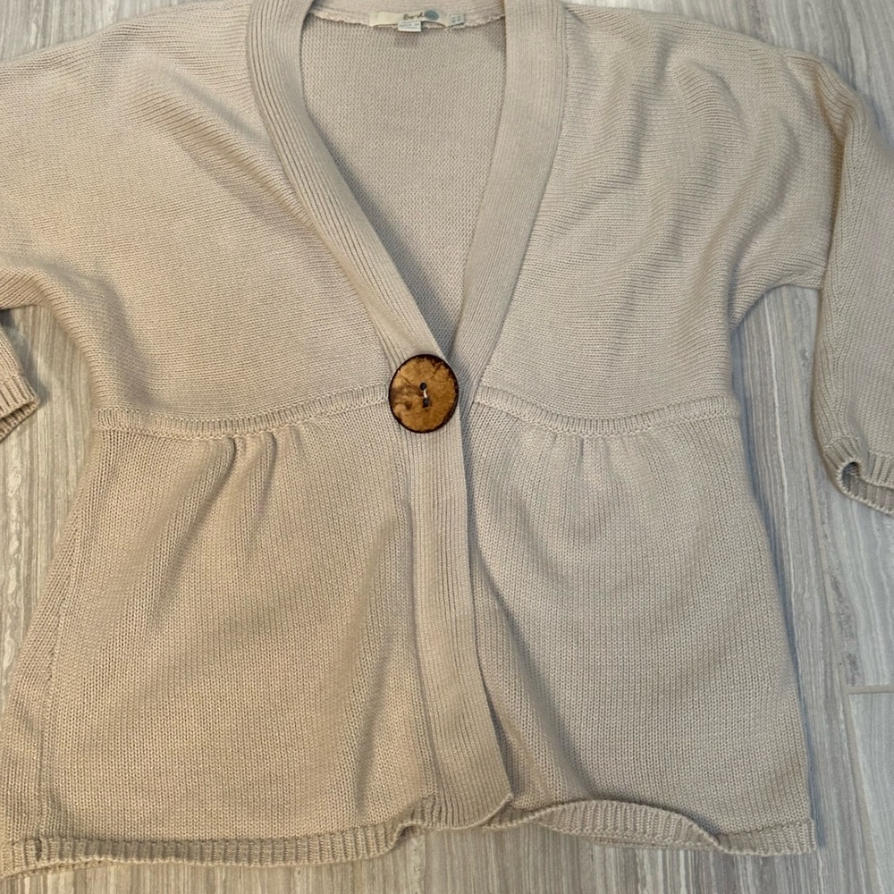 Boden Women’s Regatta Knit Cardigan Beige Size 8 - Picture 6 of 9